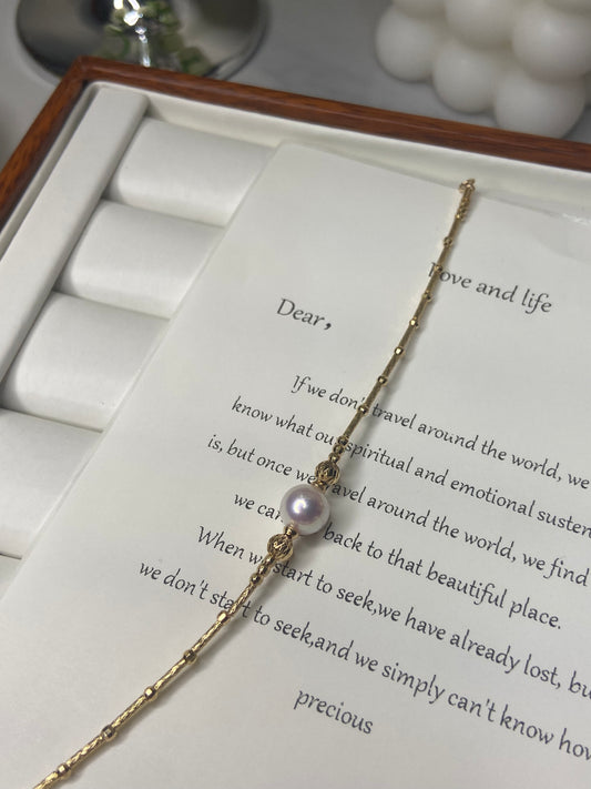 Freshwater pearl bracelet
